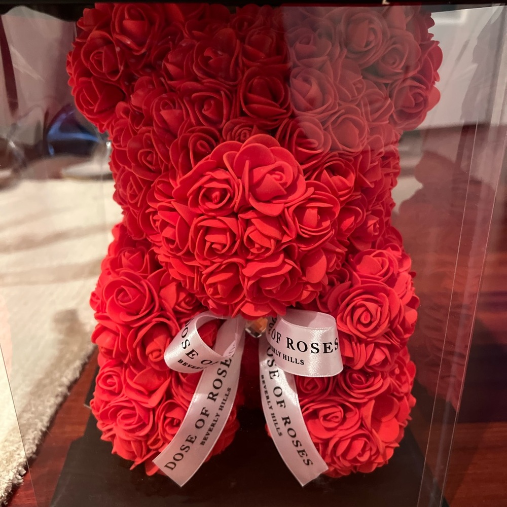 Red Rose Teddy Bear